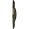 Ekena Millwork Oxford Ceiling Medallion, Hand-Painted Green Gold, 16 7/8"W x 11 3/4"H x 1 1/2"P CM16OXGGS - alternate 4